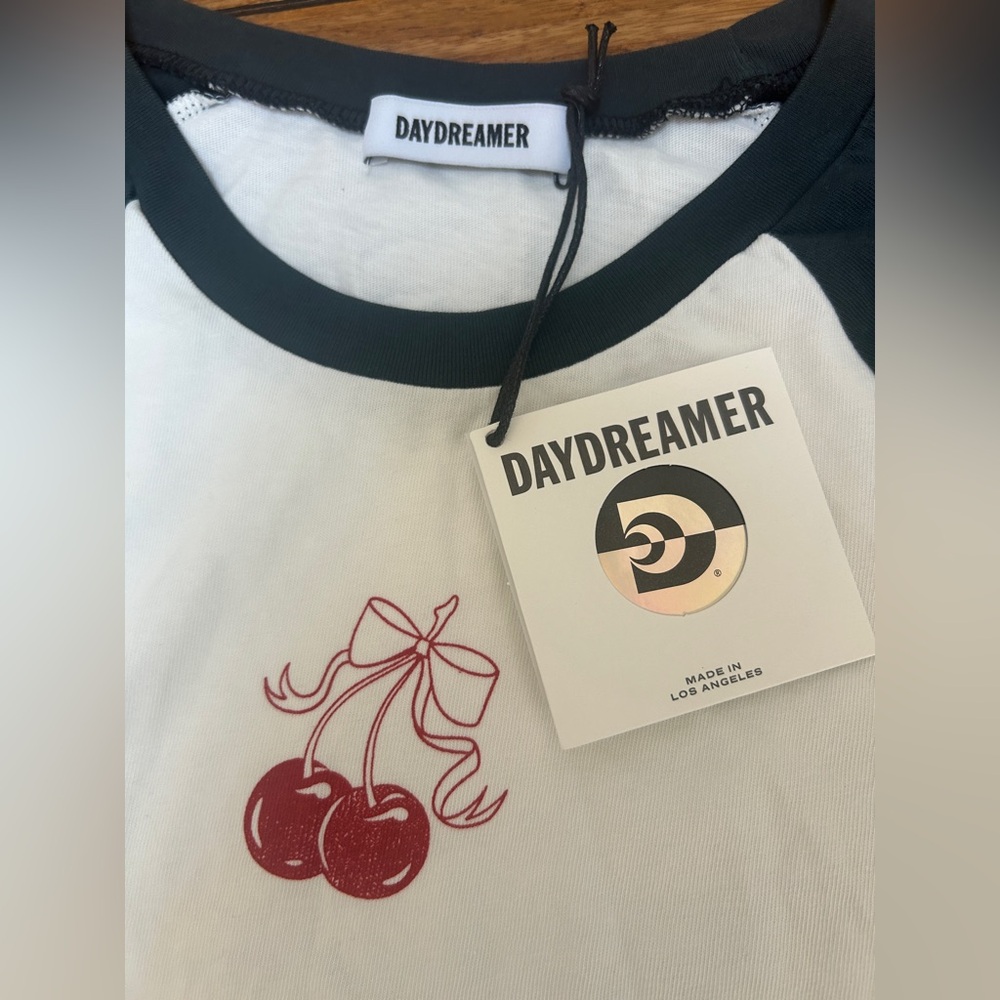 Daydreamer Cherry Baby tee. NWT